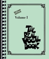 The Real Vocal Book Volume 1 piano sheet music cover